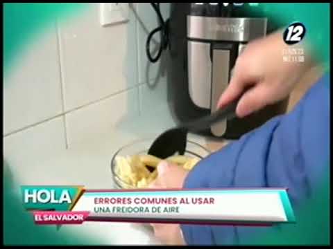 Errores comunes al usar una freídora de aire