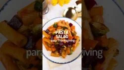 Esta es la mejor forma de ROSTIZAR VERDURAS en freidora de aire #recetas #pastasalad #thanksgiving