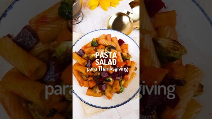 Esta es la mejor forma de ROSTIZAR VERDURAS en freidora de aire #recetas #pastasalad #thanksgiving