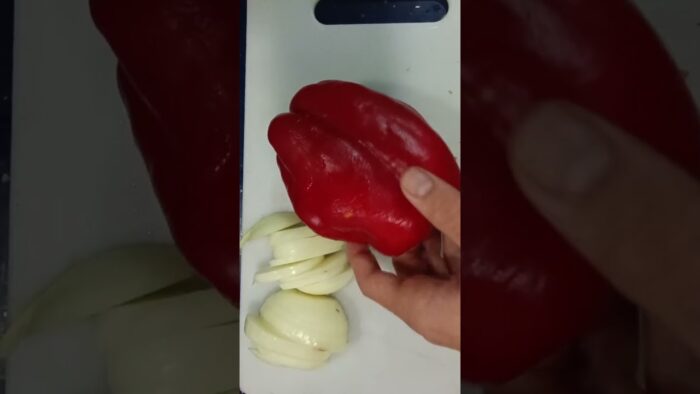 FREIDORA DE AIRE #CEBOLLA #MORRON #RECETAS