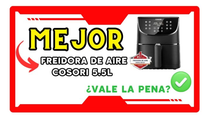 🥇✨ FREIDORA DE AIRE COSORI 5.5L 🍳 ¿Merece la Pena?