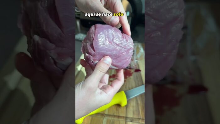 Filete em freidora de aire #carne #asado #comida #sarten #cocina #freidoradeaire #receta #sabroso