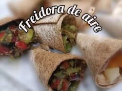 🌿Freidora de aire CONOS DE VERDURAS| Rosa cocinando