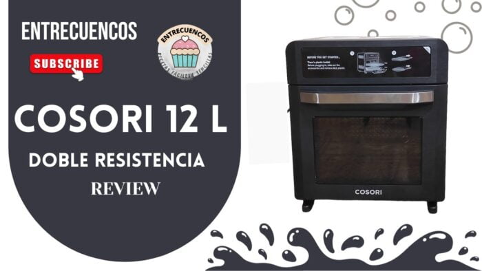 🌟 Freidora de aire Cosori 12L| Doble Resistencia, Gran Capacidad, Deshidrata, Yogures y Fermenta