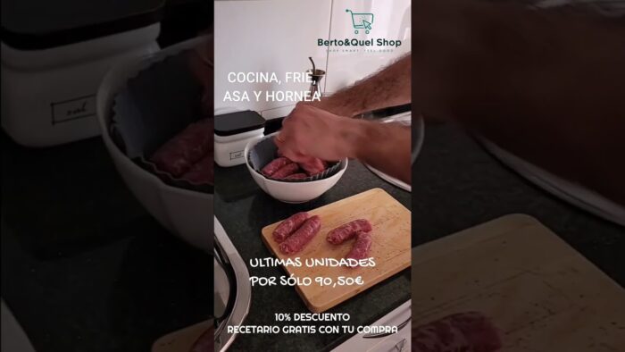 Freidora sin aceite berto&quel