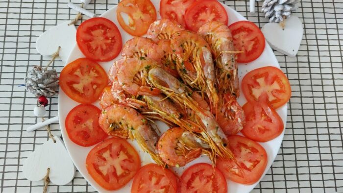 GAMBONES CON AJO Y PEREJIL🦐 EN FREIDORA DE AIRE, (Airfryer ) Sin humo y sin malos olores #airfryer