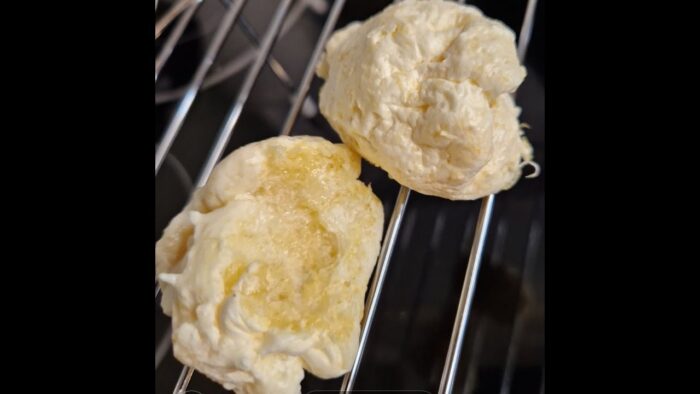 Galletas de Merengue con coco. Freidora de aire Cosori Air Fryer, y Robot Moulinex Clickchef