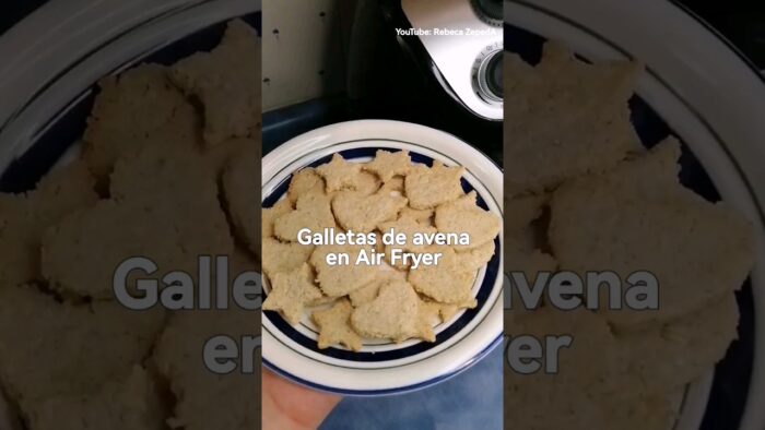 Galletas en freidora de aire #shorts