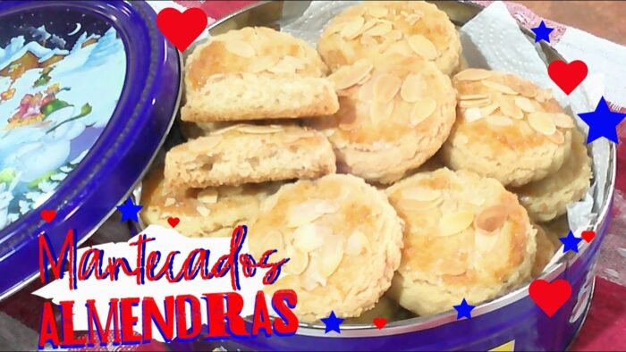Galletas/mantecados de almendras con Thermomix