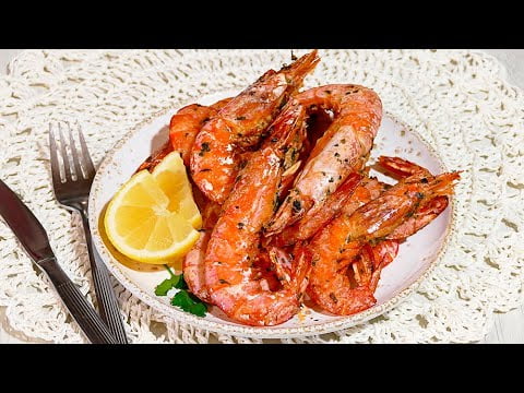 🦐 Gambones al Ajillo en Freidora de Aire. ¡RIQUÍSIMOS! 😋