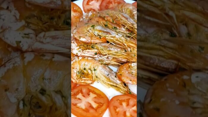 🦐Gambones en freidora de aire, sin humos y sin olores