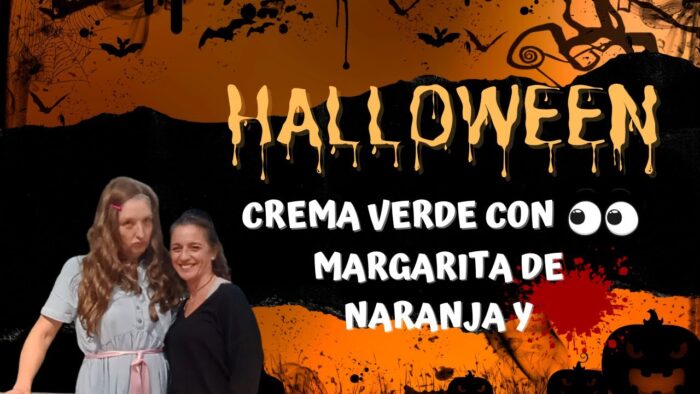 🎃 HALLOWEEN PARTE II 👀 CREMA VERDE CON OJOS 💉 MARGARITA DE SANGRE 🩸 con Thermomix® #TM6 #TM5 #TM31