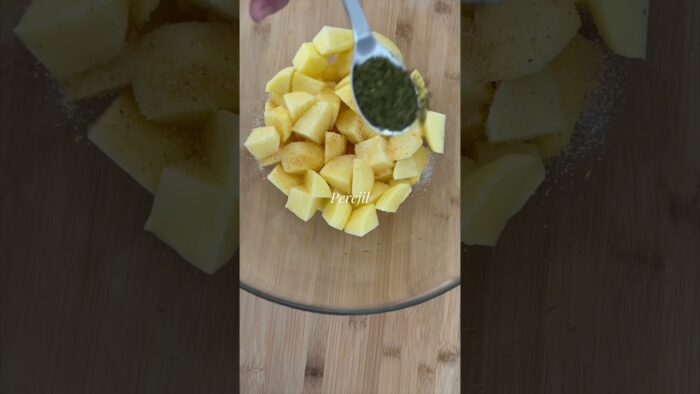 HAZ ASÍ LAS PATATAS EN LA FREIDORA DE AIRE, PARA ACOMPAÑAR TUS PLATOS #cosori #airfryer #dualblaze