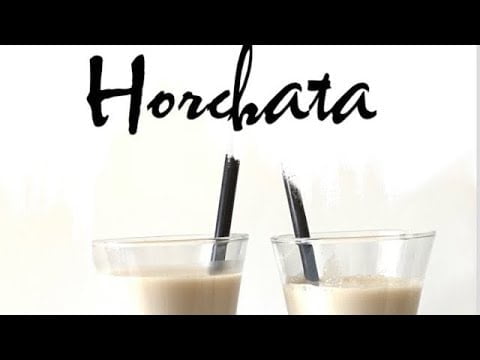 Horchata de chufa Valenciana con thermomix