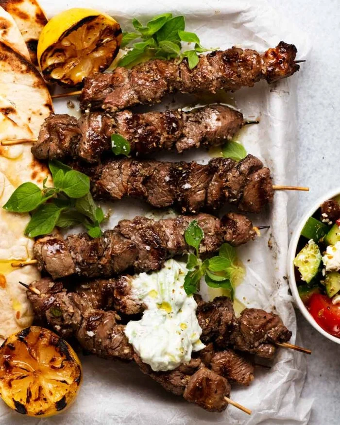 Lamb Souvlaki | RecipeTin Eats