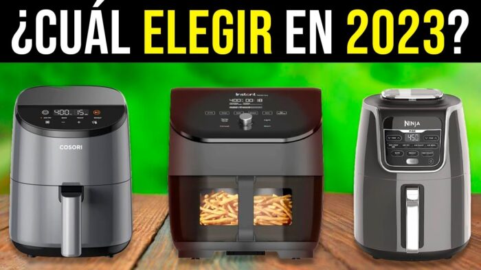😲 Las 5 Mejores Freidoras de Aire Calidad-Precio de 2023 [NO Compres una sin Ver Esto]