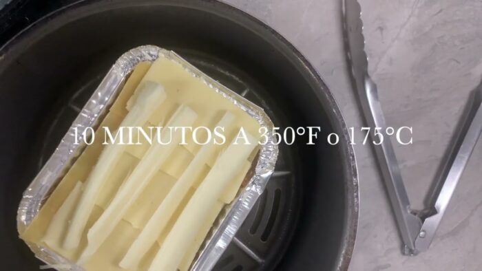 Lasaña MEGA fácil en la freidora de aire