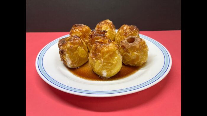 MANZANAS ASADAS EN FREIDORA DE AIRE