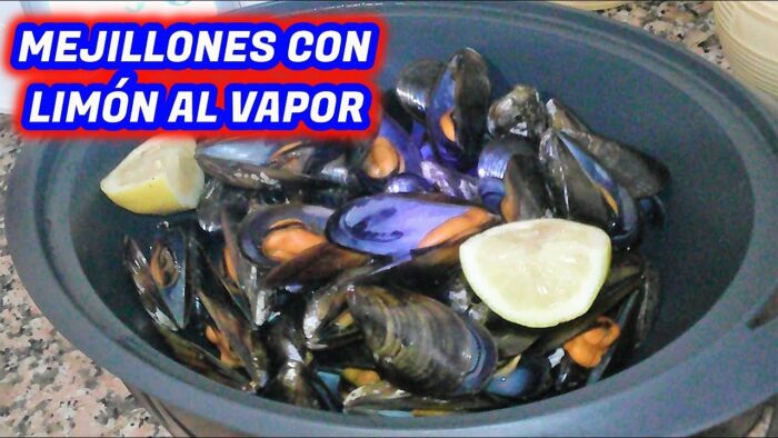 MEJILLONES CON LIMÓN AL VAPOR EN THERMOMIX®™