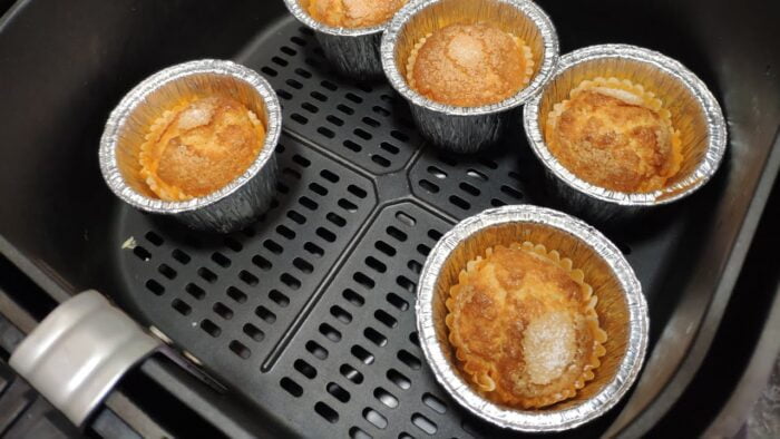 Magdalenas de naranja en horno y freidora de aire 🧁