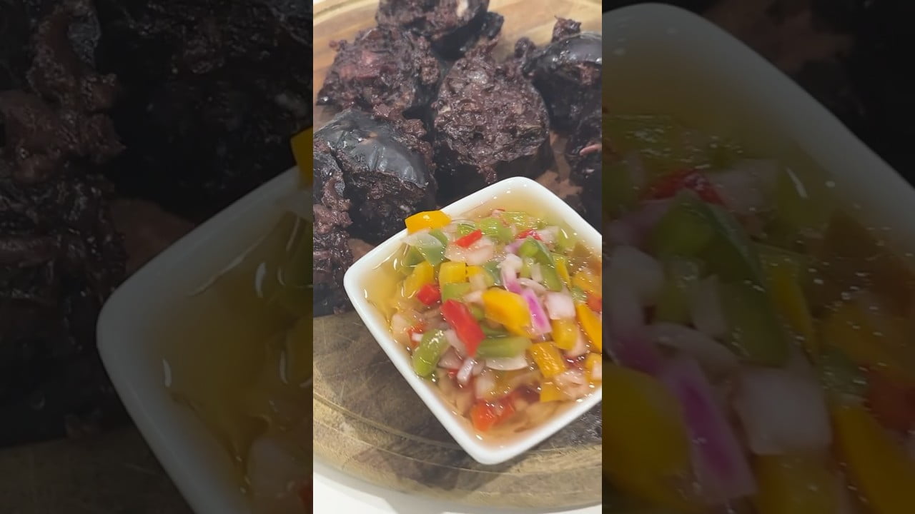 Morcillas en airfryer o Freidora de aire. receitas receta deli