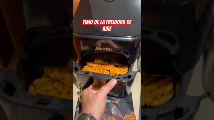 No te la compres.Timo de la freidora de aire.Gasta mucha electricidad y tarda mucho.#timo #freidora