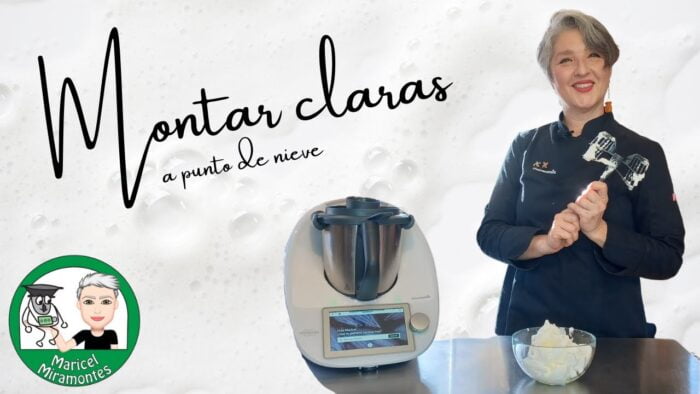 💊 PILDORITA INFORMATIVA 💊 CÓMO MONTAR CLARAS A PUNTO DE NIEVE + TRUCO EXTRA con Thermomix®  #TM6 🔝