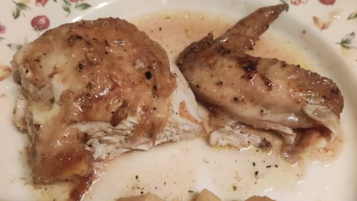 POLLO ASADO(ENTERO) EN FREIDORA DE AIRE!! #cosori #freidoradeaire