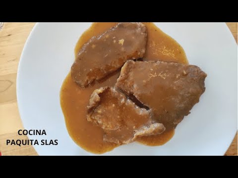 PRESA IBERICA CON SALSA DE MANGO con thermomix/COCINA FACIL/COCINA PAQUITA SALAS