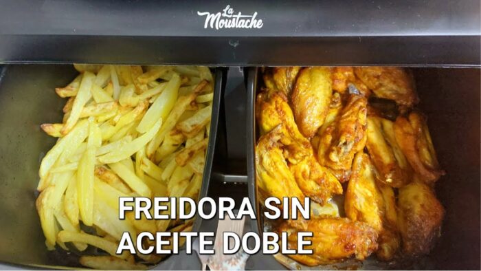 PROBANDO FREIDORA DE AIRE CON DOS CESTOS sin aceite – Airfryer