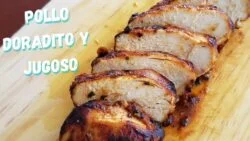 Pechuga de pollo a la mostaza en freidora de aire. Marinado sencillo de mostaza #airfryer.