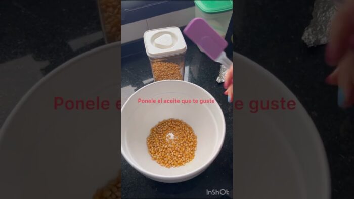 Pochoclos con Freidora de aire