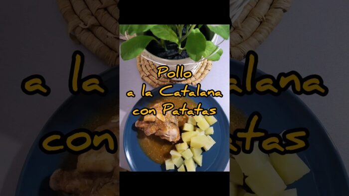 Pollo a la Catalana con Patatas con Thermomix.#pollocatalana, #tm5,#tm6, @quehacemoshoybylore