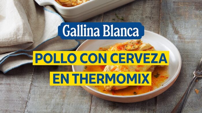 Pollo con cerveza en Thermomix, tan jugoso como delicioso 🍗🍺