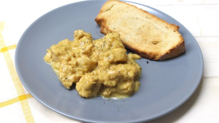 Pollo en salsa de miel y mostaza con Thermomix