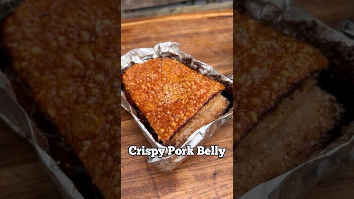 Pork Belly Crujiente en la freidora de aire 💨