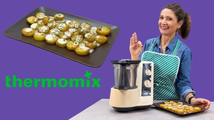 Prepara las Patatas 🥔🧀 así, y triunfarás: Patatas al queso azul en @ThermomixEspana #recetafacil
