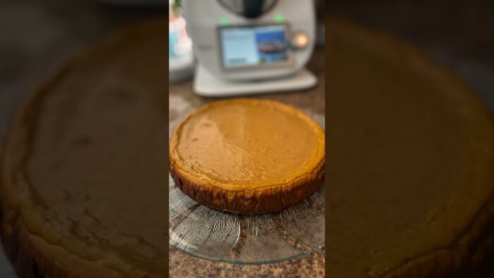 Pumpkin cheesecake en #thermomix