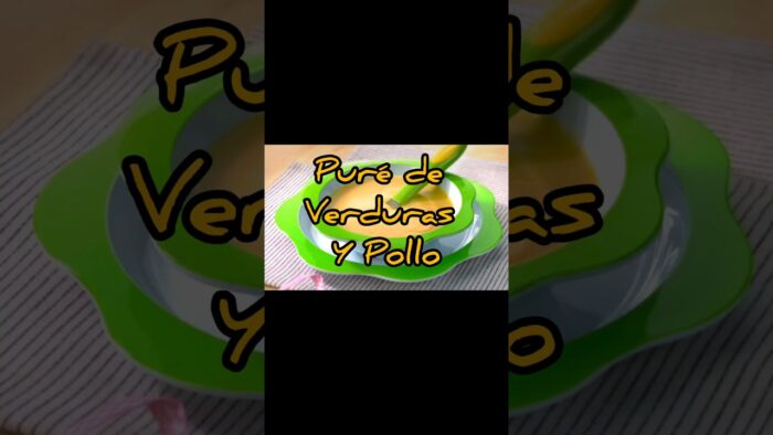 Puré de Verduras y Pollo con Thermomix. #purédeverdurasypollo, #pure,  #thermomix,#tm6
