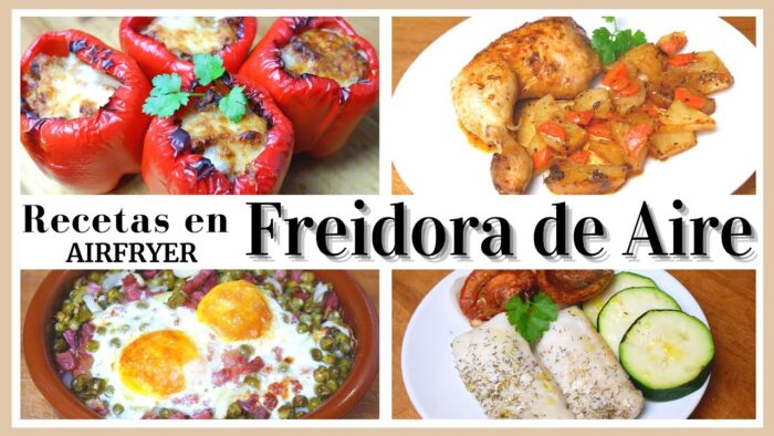 ✅  RECETAS en AIRFRYER / Freidora de Aire 🤩 ¡Recetas Saludables, Fáciles y Rápidas!