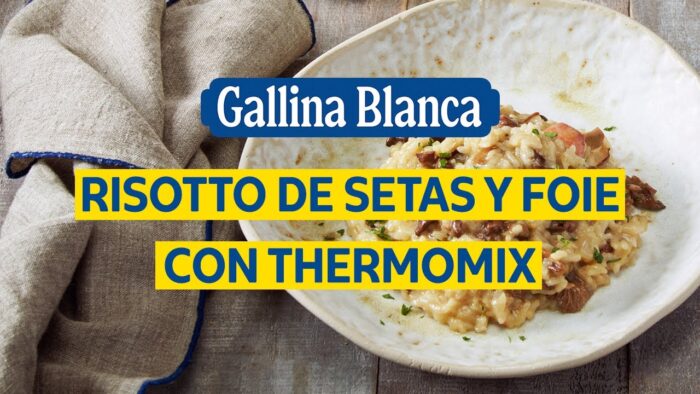 Risotto de setas y foie en Thermomix, sencillamente delicioso 💛✨