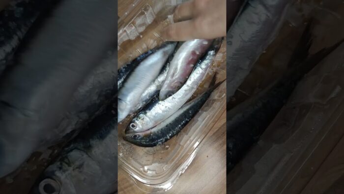 Sardinas en la freidora de aire para que no huela la casa