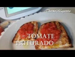 TOMATE RALLADO en Thermomix con ThermoMaquinita en unos SEGUNDOS…