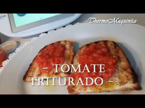TOMATE RALLADO en Thermomix con ThermoMaquinita en unos SEGUNDOS…