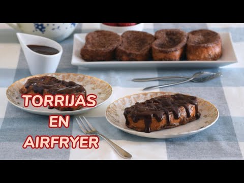 TORRIJAS EN FREIDORA DE AIRE #airfryer #freidoradeaire