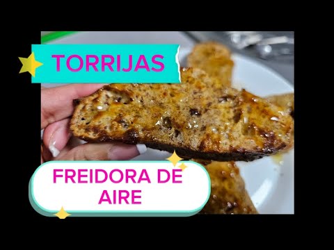 TORRIJAS FACIL en freidora de AIRE 9 en1 Silvercrest de Lidl