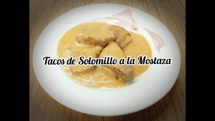 Tacos de solomillo a la Mostaza con Thermomix
