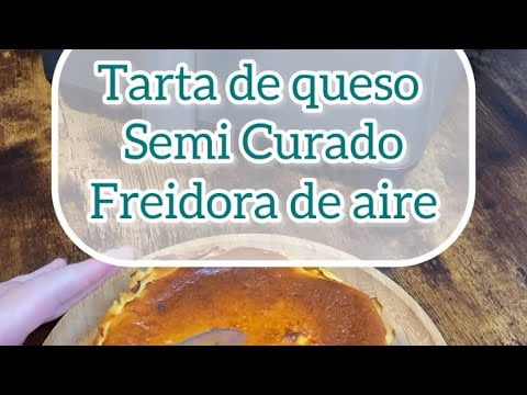 Tata de queso semicurado en FREIDORA DE AIRE cosori!
