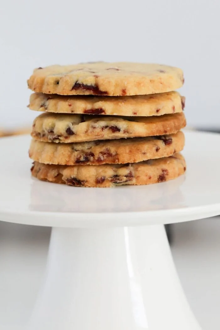Thermomix Cranberry Shortbread