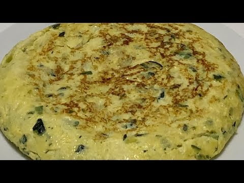 Tortilla de Calabacín en Thermomix TM6 y Monsieur Cuisine